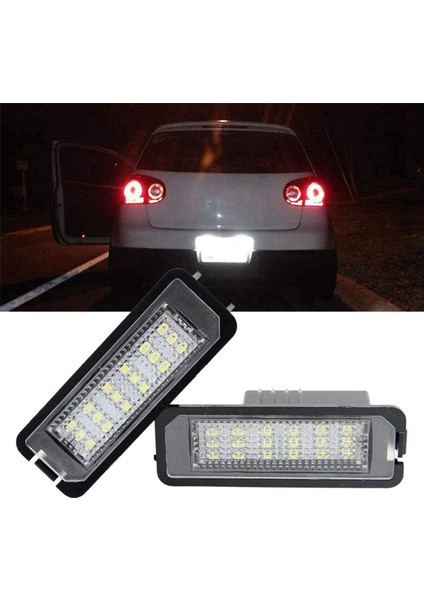 Volkswagen Golf 4 6 Polo-9n Passat Için 3x Araba LED Plaka Işığı (Yurt Dışından) fiyatları