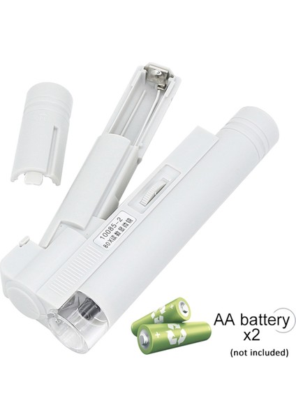 Taşınabilir Cep Mikroskobu 80X 100X Beyaz Mini Büyüteç Okuma Ölçeği Katlanabilir Büyüteç ile LED Aydınlatılmış (Yurt Dışından) fırsatları