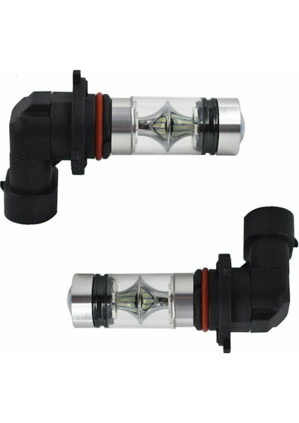 2x 6000K Süper Beyaz H10 9045 9145 9140 100W 1200LM LED Sis Ampul Projektör Sürüş Drl (Yurt Dışından) fiyatları