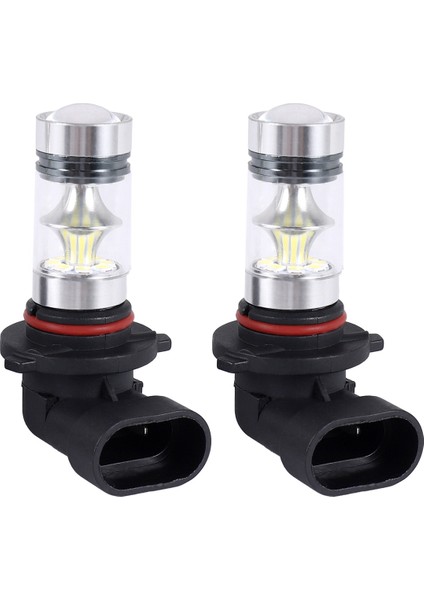 2x 6000K Süper Beyaz H10 9045 9145 9140 100W 1200LM LED Sis Ampul Projektör Sürüş Drl (Yurt Dışından) modelleri