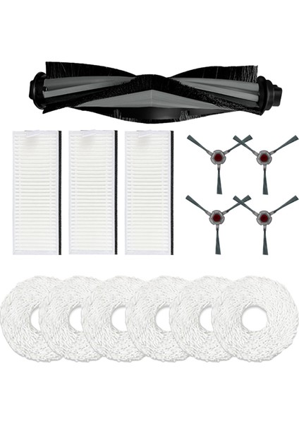 Ecovacs Için Uygun N9+ Süpüren Robot Yan Fırça Ana Fırça Filtre Temizleme Rag Aksesuarları (Yurt Dışından)