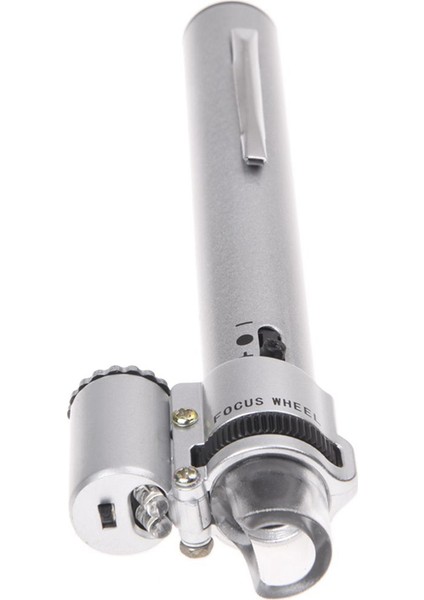 2 Adet 100X Mücevher Mücevher El Cepli LED Işıklar Miniscop Loupe Büyüteç Zoom (Yurt Dışından) fırsatları