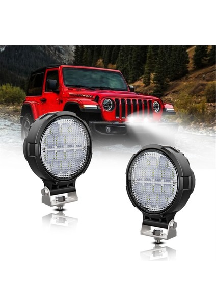 Yuvarlak LED Dağınık Işık Kapsülleri, 2pcs 4 Inç 140W LED Yol LED Iş Işıkları Hendek Lambası Lambası Su Geçirmez Atv Işıkları (Yurt Dışından) modelleri