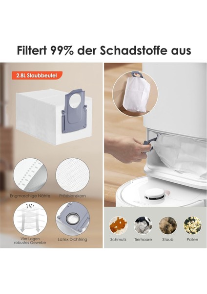 Roborock Qrevo S/qrevo Maxv/qrevo Pro Ana Yan Fırçalar Hepa Filtreleri Mop Bez Toz Torbaları Yedek Parçalar (Yurt Dışından) fiyatları