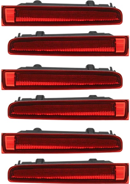 6pcs Üçüncü Yüksek Fren Işık Ahır Kapısı Arka Fren Işık Yüksek Montaj Durdurma Lambası Vw T5 T6 Multel Caravelle 03-16 (Yurt Dışından) fırsatları