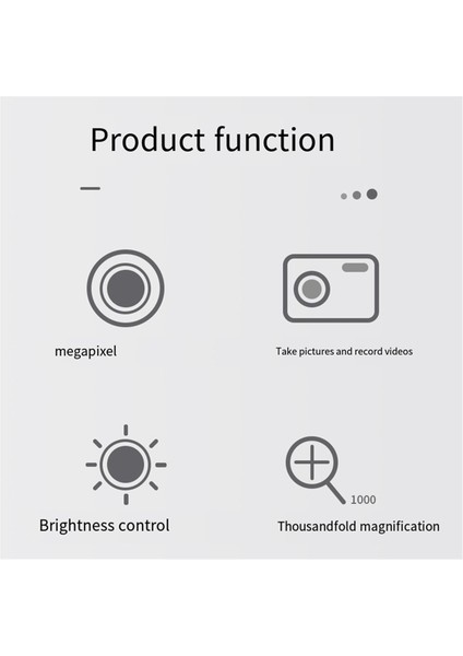 Kablosuz Mikroskop, Wifi USB Dijital El Mikroskobu, 50 Ila 1600X Kablosuz Büyütme 8 Metal Stand ile LED (Yurt Dışından)
