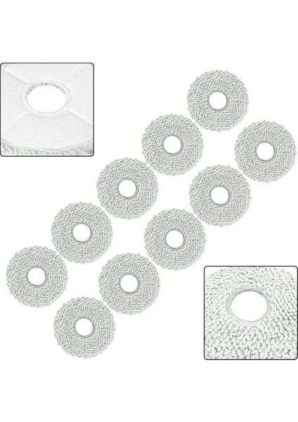 Ecovacs Deebot T30 Pro, Omni, T30S, Ecovacs Combo X2 Robot Vakum Süpürge Aksesuarları Için Paspas Bez Pedleri (Yurt Dışından) modelleri