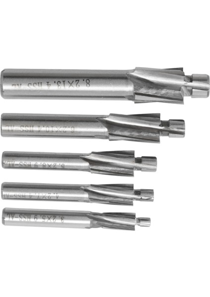 5pcs Hss Karşıdoğu End Mill M3-M8 Pilot Dışlama Aracı Freze Kesici Counterk End Mills (Yurt Dışından) modelleri