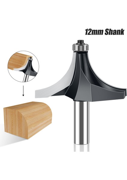 12MMX2-1/2 Şeytan Köşe Yuvarlak Tungsten Karbür Freze Kesici Ahşap Araçları (Yurt Dışından) fırsatları