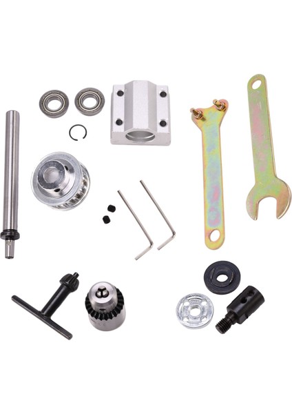 2x Power Dıy Ahşap Işleme Kesme Taşlama Mil Kesme Kemeri Jto Matkap Chuck Set Küçük Torna Aksesuarları (Yurt Dışından) fiyatları