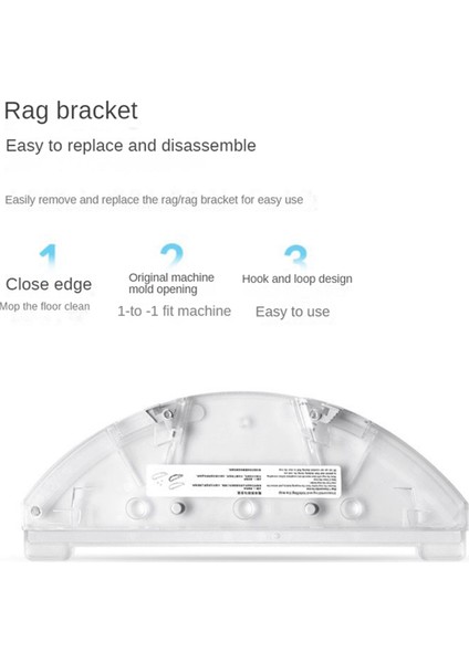 Roidmi Eve Için 2x Plus Robot Yedek Paspası Tutucu Elektrikli Süpürge Parçaları Paspas Modülü Ev Temizliği (Yurt Dışından) indirimleri
