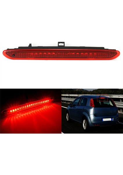 Kırmızı Araba LED Ampul Üçüncü Durdur Fiat Punto Grande Için Uygun 2012-2019 51974522, 51722247 (Yurt Dışından) indirimleri