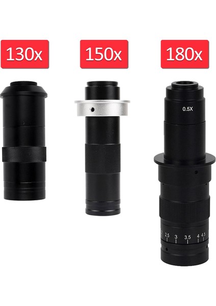 Büyütme Ayarlanabilir 50X Zoom C Montaj Lens 0.7x-4.5x Büyütme USB Endüstrisi Video Mikroskop Kamerası 42 (Yurt Dışından) fırsatları