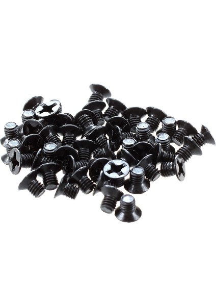 25PC 0.5-3.0mm Minyatür Düz Şeyli Küçük Twist Matkap Seti Bodhi Deliği Küçük Matkap Kiti ve 50 Pcs M3X4MM Vidalar Dizüstü Bilgisayar Sabit Sürücü Için Siyah (Yurt Dışından) indirimleri