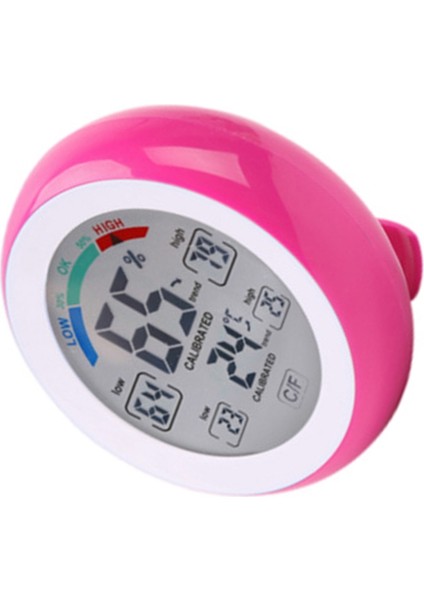 Dijital Monitör Higrometre Termometre Kapalı Oda Ev Sıcaklığı Nem Monitörü Ev Ofis Bebek Odası Kırmızı (Yurt Dışından) indirimleri