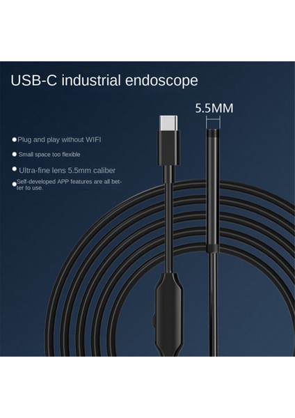 Endoskop Inceleme Kamerası, 8 LED Işık, IP67 Su Geçirmez Yılan Kablosu Ev ve Otomotiv Denetim Aracı ile Uyumlu (Yurt Dışından) indirimleri