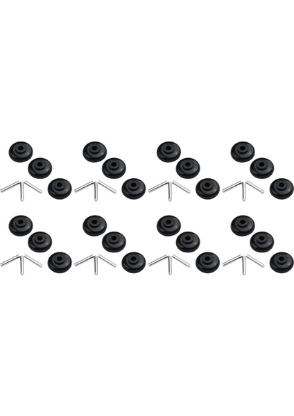 24X Aks ve Silindirler Motorlu Kafalar Dyson Vakum Süpürge Powerheads Için Küçük Mil Tekerlekler Değiştirme (Yurt Dışından)