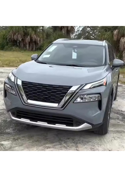 Nissan Rogue X-Trail T33 2022 2023 Siyah Ön Fog Işığı Tampon Kapağı Trim Foglight Dekorasyon Yuvarlak Çıkartma Stili (Yurt Dışından) fırsatları