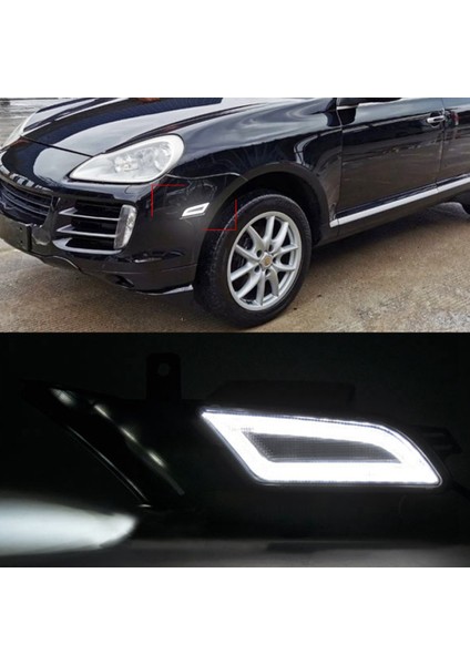 LED Füme LED Yan Işaretleyici Lambası Dönüş Sinyali Işığı Için Porsche Cayenne 957 2007-2010 (Yurt Dışından) fırsatları
