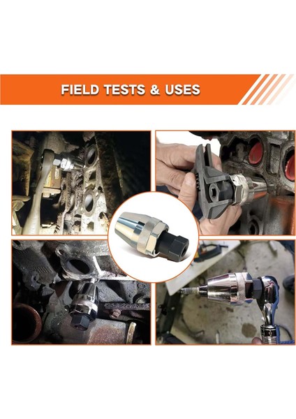 Kırık Cıvata ve Saplama Çıkarıcı Aleti, 1/4in Ila 1/2 Inçlik Saplamalar, Kırık, Hasarlı Saplamalar Için Kırık Cıvata Sökücü Tutturur ve Çıkarır (Yurt Dışından) fırsatları