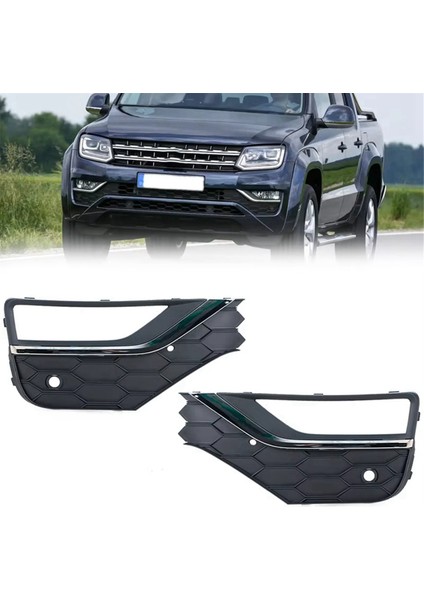 Vw Amarok Için 2016-2022 Ön Tampon Sis Farları Kapak Izgara Sürüş Lambası Sisli Izgara Arabası Assesorios (Yurt Dışından) fiyatları