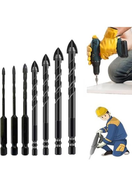 Eksantrik Bükülme Matkap Ucu, Konik Headeccentric Matkap Ucu Seti, Duvar Matkap Ucu Seti, Açı Matkap Ucu Seti (Yurt Dışından)