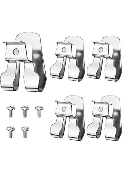 Takım Kemeri Için Matkap Klipsi 633586002 636181001 Vidalı Yedek Parça, 5pcs Metal Sürücü Kancası (Yurt Dışından)