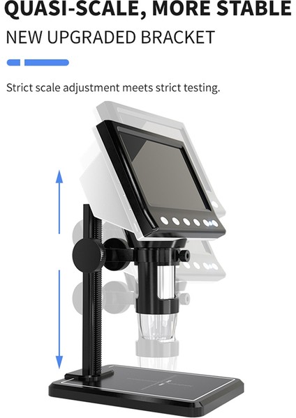 4.3 Inç Dijital Mikroskop 1000X Para Mikroskobu 960P 8 LED ile Yetişkinler Kaynakları Için Video Mikroskobu (Yurt Dışından) fırsatları