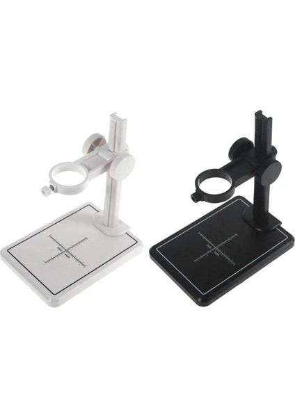 Mikroskop Standı Ölçekli Ayarlanabilir Stand Tutucu Braketi Büyük Taban Mikroskop Endoskop Tutucusu Beyaz (Yurt Dışından) fiyatları