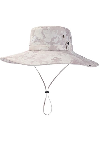 Erkekler ve Kadınlar Için Yaz Güneş Şapkası, Çıkarılabilir Büyük Siperlikli, Nefes Alabilen Balıkçı Şapkası [XMZ77 Yükseltilmiş Versiyon] (Yurt Dışından)