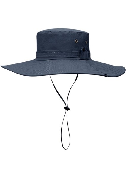 Erkekler ve Kadınlar Için Yaz Güneş Şapkası, Çıkarılabilir Büyük Siperlikli, Nefes Alabilen Balıkçı Şapkası [XMZ277 Modeli] (Yurt Dışından)