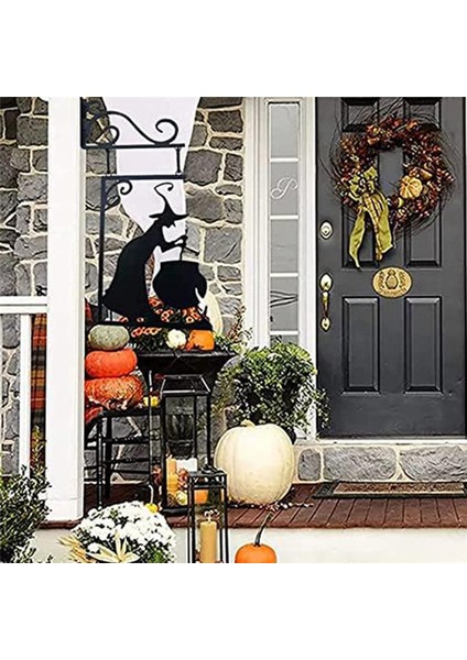 Cadılar Bayramı Cadı Kazan Siluet Duvar Dekoru, Metal Cadılar Kazan Duvar Asma Süs, Asılı Duvar Sanatı Ev Dekor (Yurt Dışından) fiyatları