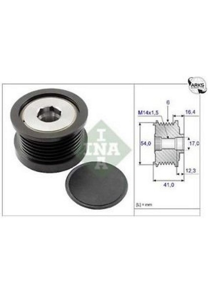 Mtxdpn Alternatör Gergi Rulmani Fiat Egea 1.6d 15 500L 16D Multijet 12