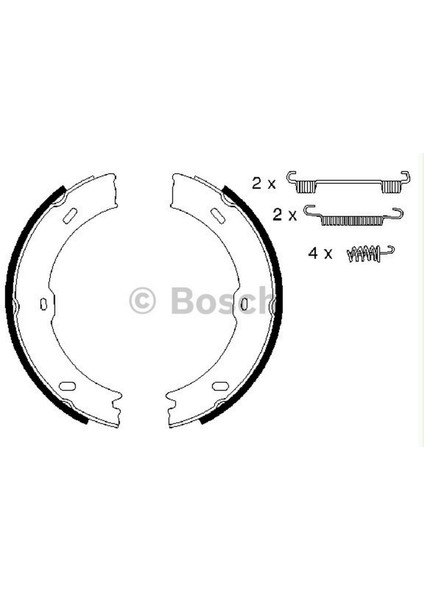 Mtxdpn El Fren Balatasi Pabuçlu Mercedes Sprinter 315 Cdi 11-16, Sprinter 315 Cdi 08-09, Sprinter 318 Cdi 06-09, Vw Crafter 2.0 Tdi 11-16, Crafter 2.5 Tdi 06-13