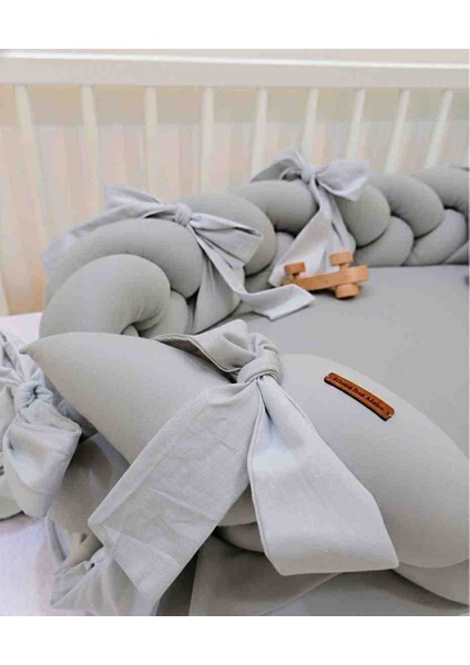 Babynest %100 Pamuk Özel Tasarım Örgü Korumalık Kenarlı Bebek Yatağı modelleri