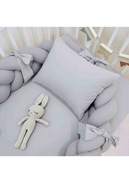 Babynest %100 Pamuk Özel Tasarım Örgü Korumalık Kenarlı Bebek Yatağı fırsatları