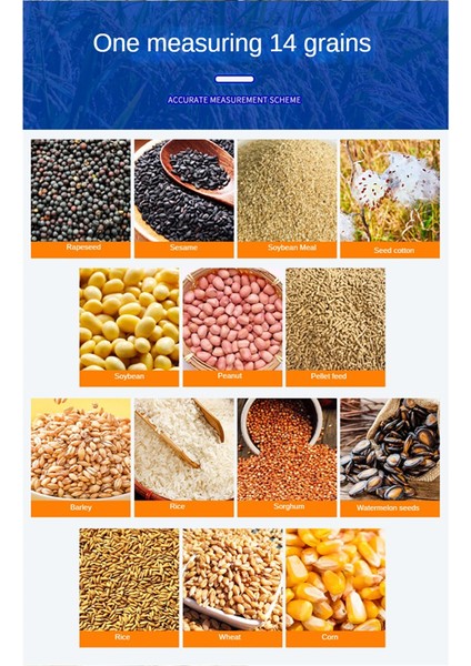 Dijital Akıllı Tahıl Nem Ölçer 14 Tahıllar Için Nem Testi Buğday Mısır Fasulyesi Pirinç Soya Soyu Fıstığı Susam (Yurt Dışından) indirimleri