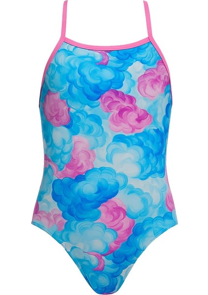 Tmt Cloud Street Bağlamalı Kız Çocuk Antrenman Mayosu