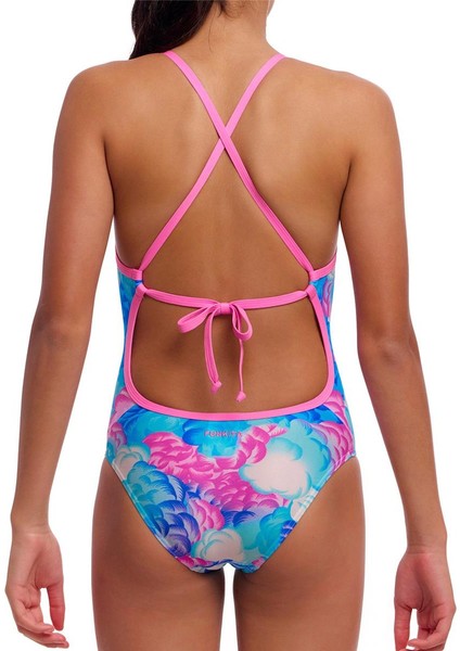 Tmt Cloud Street Bağlamalı Kız Çocuk Antrenman Mayosu modelleri