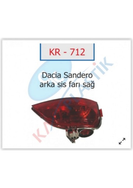 Mtxdpn Arka Sis Far Lambasi Sağ Symbol-Mgn 4-Sandero Joy Model