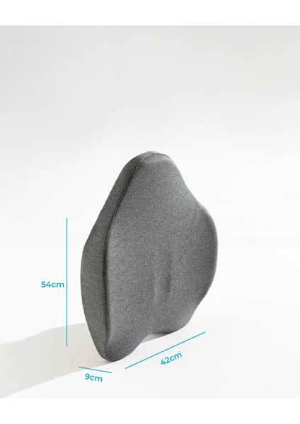 REST Ortopedik Visco Sırt ve Bel Destek Yastığı Bel Destek Minderi 54x42x9 Cm