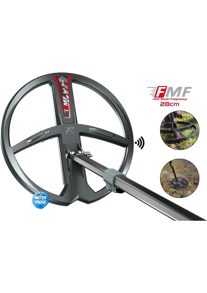 Xp Deus 2 Dedektör (Ana Ünite, Bh-01 Kemik Iletimli Kulaklık ve 28CM Fmf Başlık Ile) (Siyah) fırsatları