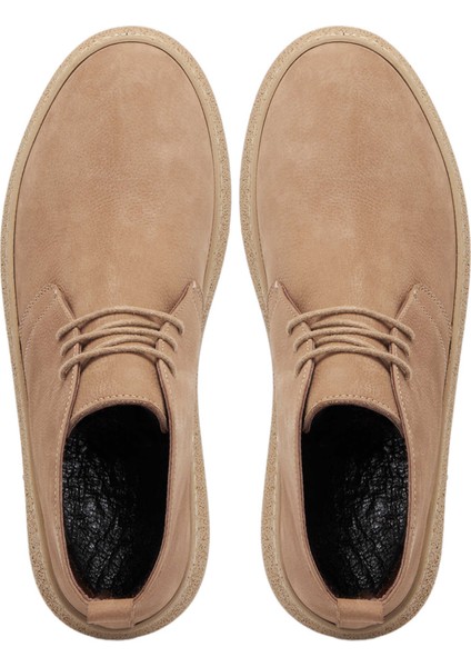 Kum Hakiki Nubuk Deri Erkek Casual Bot - E24K1BT56962-B21 indirimleri