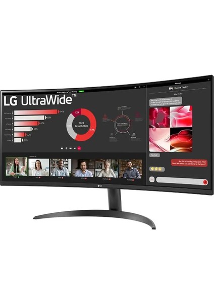 34 Lg 34WR50QC-B Va 5ms 100HZ 2xhdmı Dp Qhd 3440X1440 Freesync Curved Vesa Sıyah fiyatları