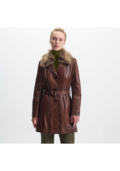 Taba Hakiki Deri Kadın Hakiki Deri Mont - K25KDM320476-Q7C fiyatları