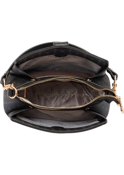 Siyah Print Kadın Omuz Çantası - S25K1PR09178-T0E fırsatları