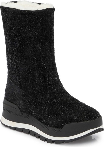 Siyah Hakiki Deri Kadın Casual Bot - K24K1BT67520-A23