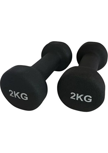 Vinly Neoprene Kaplamalı Döküm Demir Dambıl Estetik Soft Pilates Fitness Ağırlığı 2 Adet x 2 kg fırsatları