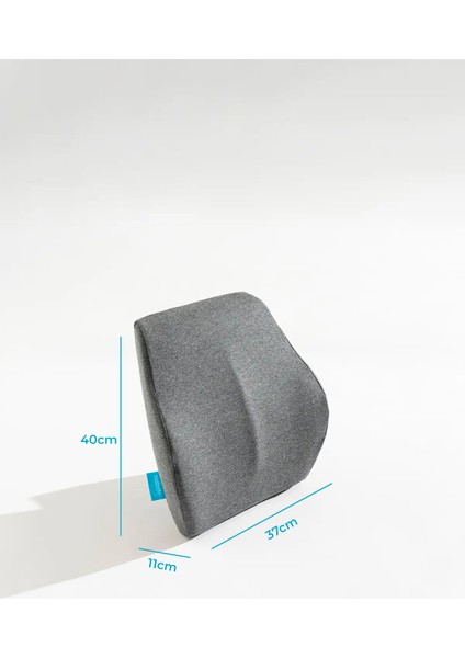 Ortopedik Visco Araba Koltuk Bel Destek Yastığı Bel Destek Minderi 40X37X11 cm