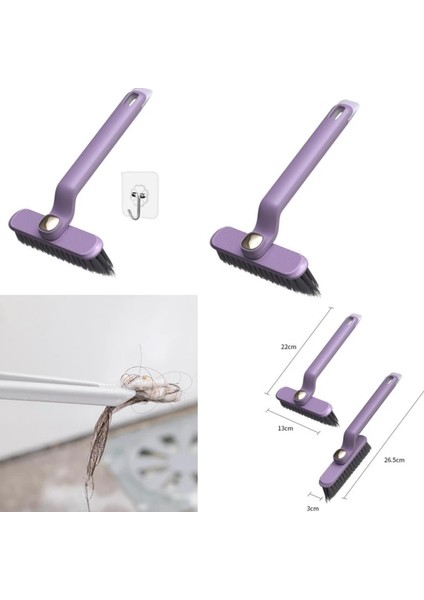 360 Derece Döner Başlıklı - Dar Alan - Cımbızlı - Mutfak ve Banyo Temizlik Fırçası modelleri